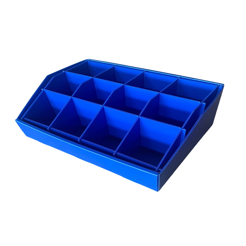 Geteilte Sortierbox für Coroplast PP-Hohlplattenhardware