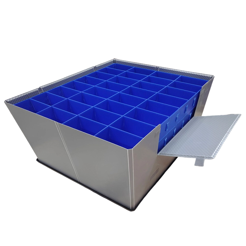 Geteilte Sortierbox für Coroplast PP-Hohlplattenhardware
