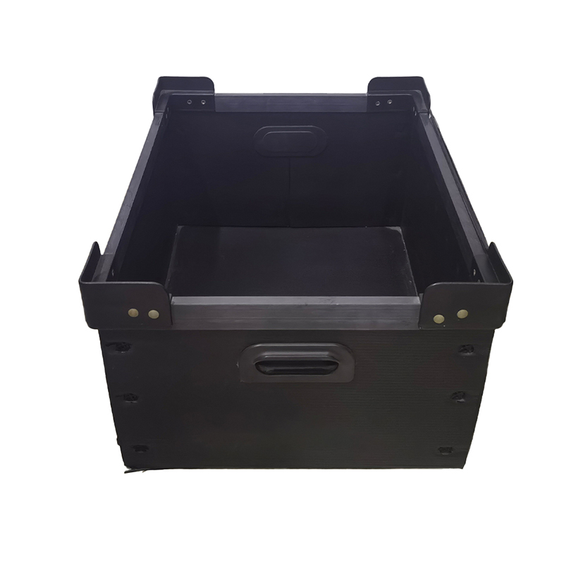 Wiederverwendbarer wasserdichter PP-Wellbehälter mit Handgriff