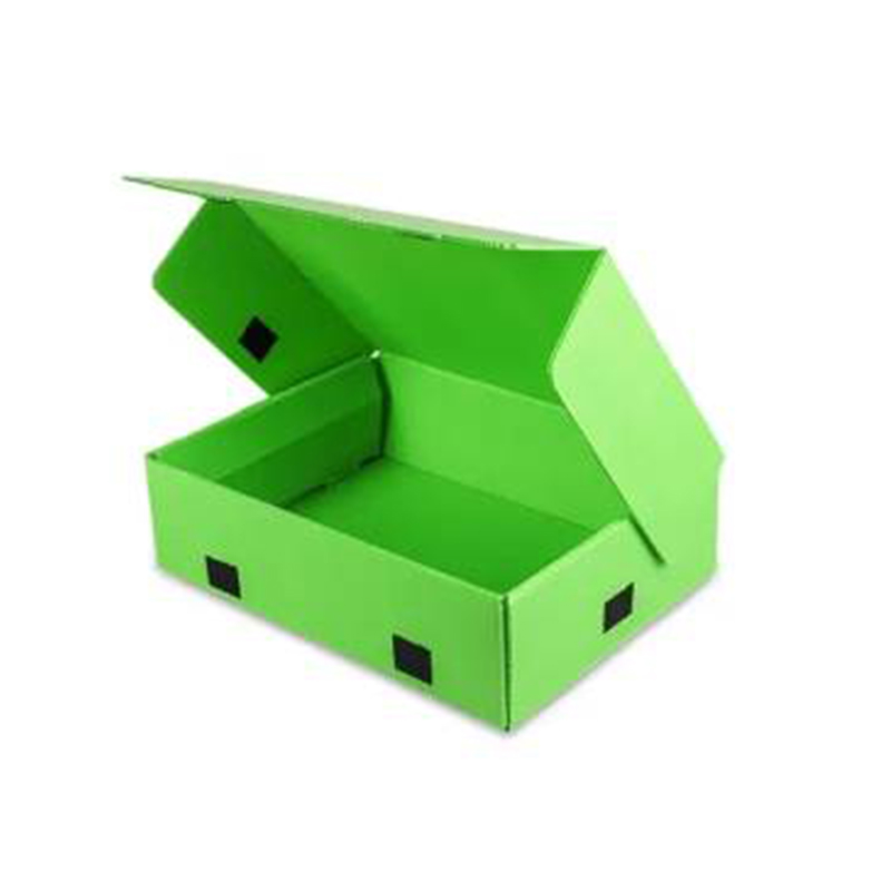 Stoßfeste, wasserdichte Versandbox aus PP-Wellpappe aus Kunststoff