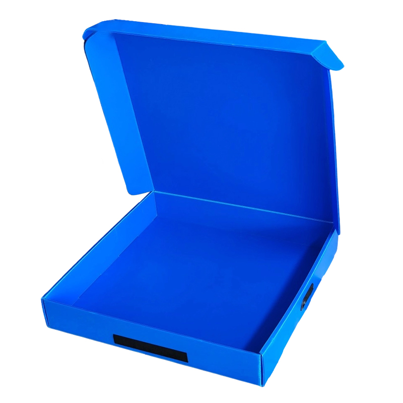 Wasserdichter, faltbarer Versandkarton aus PP-Wellpappe mit Deckel