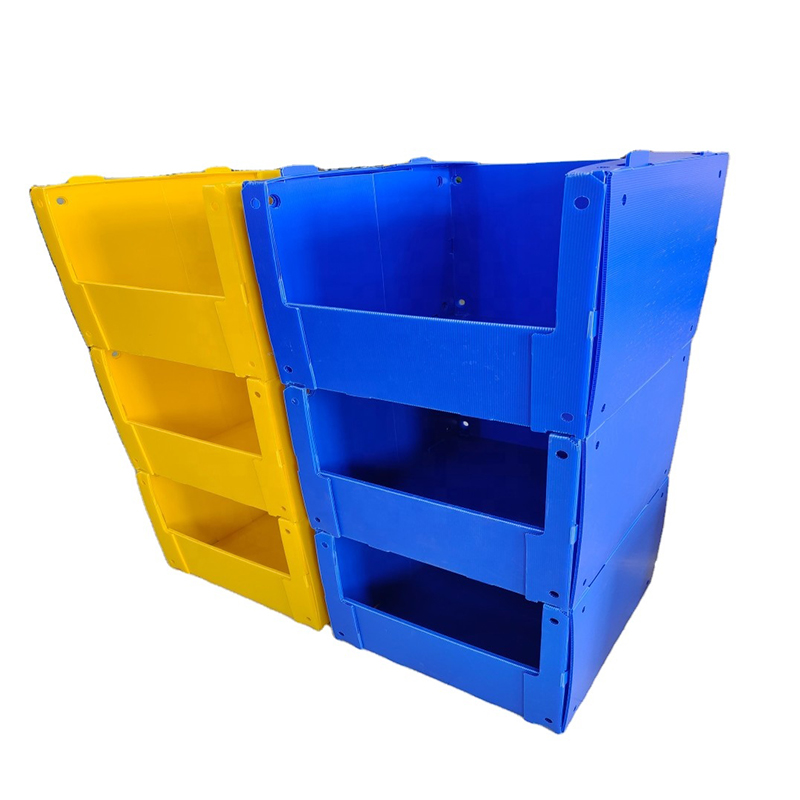 Hochleistungs-Picking-Bins aus gewelltem Kunststoff