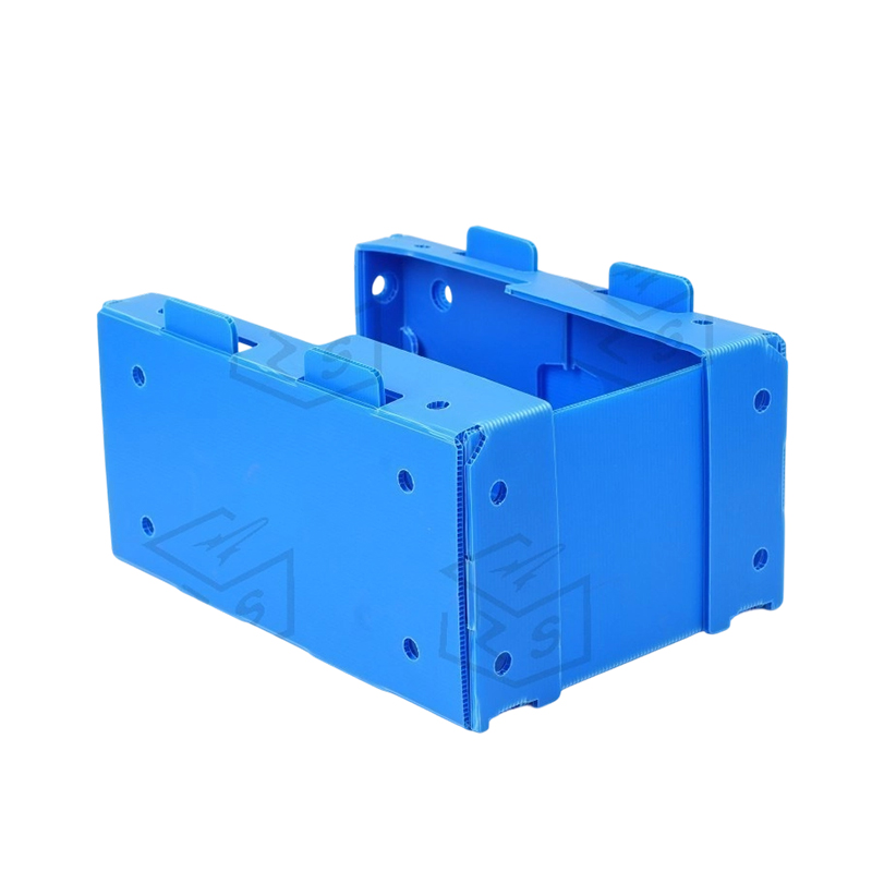 Ineinandergreifende Coroplast Picking Tote