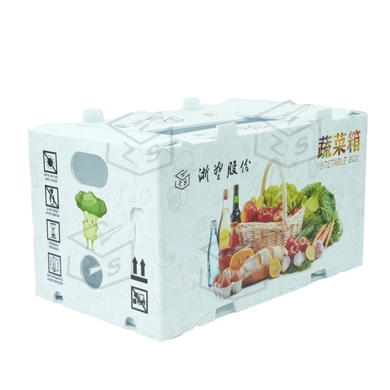 Wiederverwendbare wasserdichte PP Corflute Obstbox